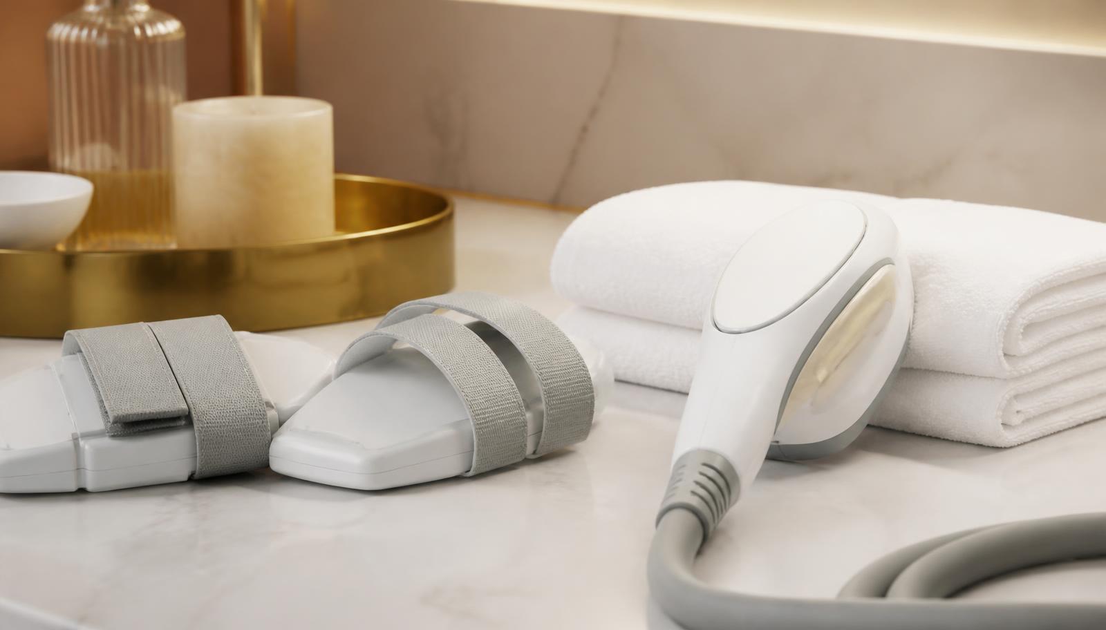 Illustrative image: Woman enjoying a relaxing wellness facial treatment in a tranquil Miami spa setting