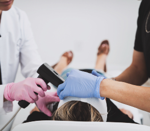 Morpheus8 radiofrequency microneedling treatment at No Filter Medical Spa in Brickell, Miami