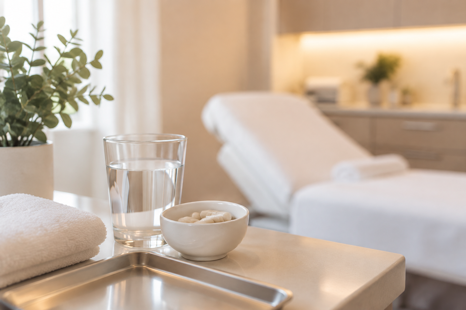 Illustrative image: A sleek modern consultation room