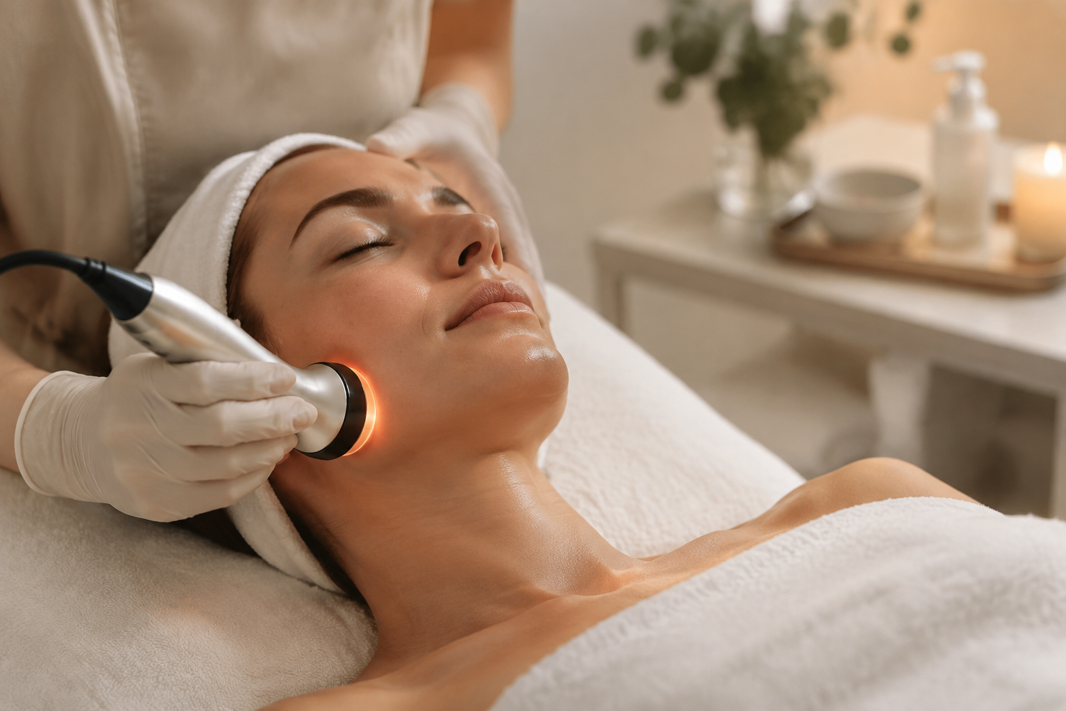 Illustrative image: Aftercare consultation after Quantum RF