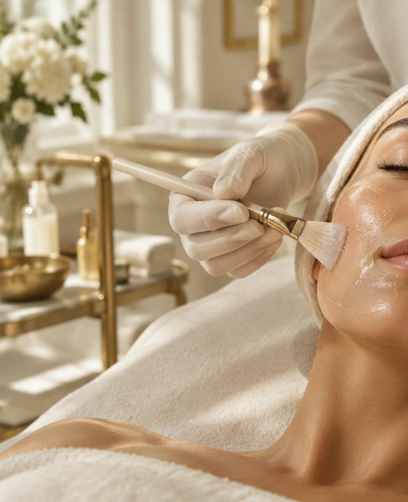 Medical-grade chemical peel in Brickell, Miami